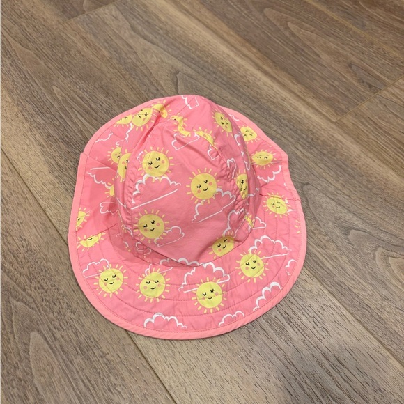 Pottery Barn Baby Sunshine Sun Hat 12-24 months Beach Pool - Picture 2 of 4